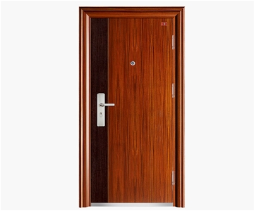 Steel fireproof entrance door