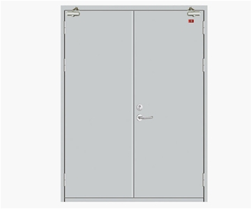 Grade B steel fireproof door